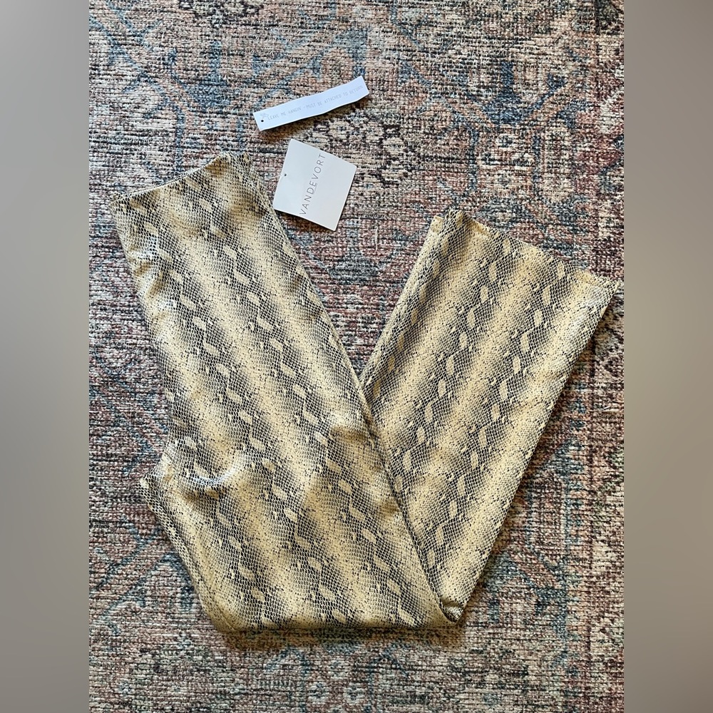 Flynn Skye snake print pants